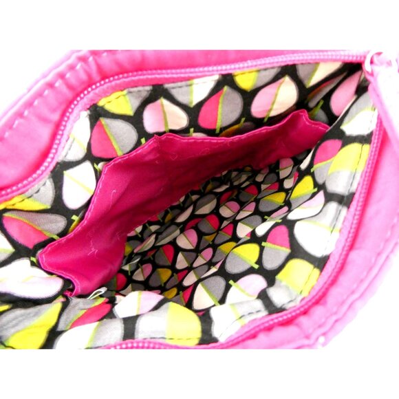 Vera Bradley Fuchsia Petite Double Zip Hipster NWT - Picture 7 of 10